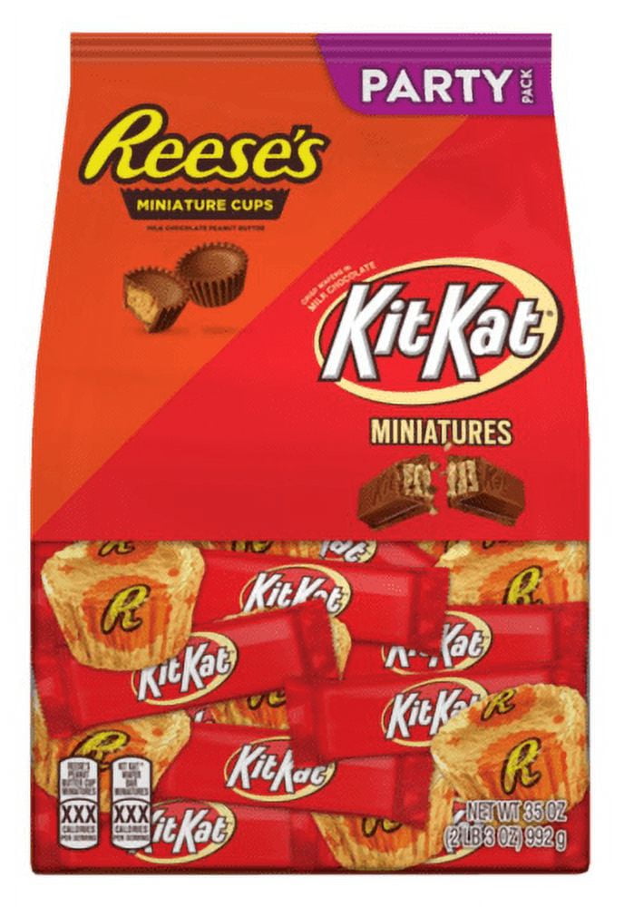 Reese's and Kit Kat Assortment Chocolate Candy 35oz
