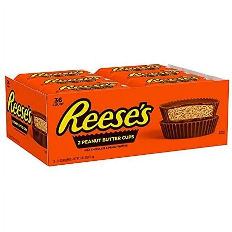 Hershey's 貯金箱 アメトイ フィギュア セット Reese's レア Reese's Milk Chocolate Peanut Butter Cups Candy, Bulk Snack, 1.5