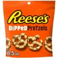 thumbnail image 1 of Reeses Milk Chocolate Peanut Butter Candy Dipped Pretzels Bag, 8.5 Oz - Pack of 2, 1 of 5