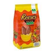 Reese's Milk Chocolate Peanut Butter Easter Eggs Candy, 39.8 Ounce (65 Pieces)