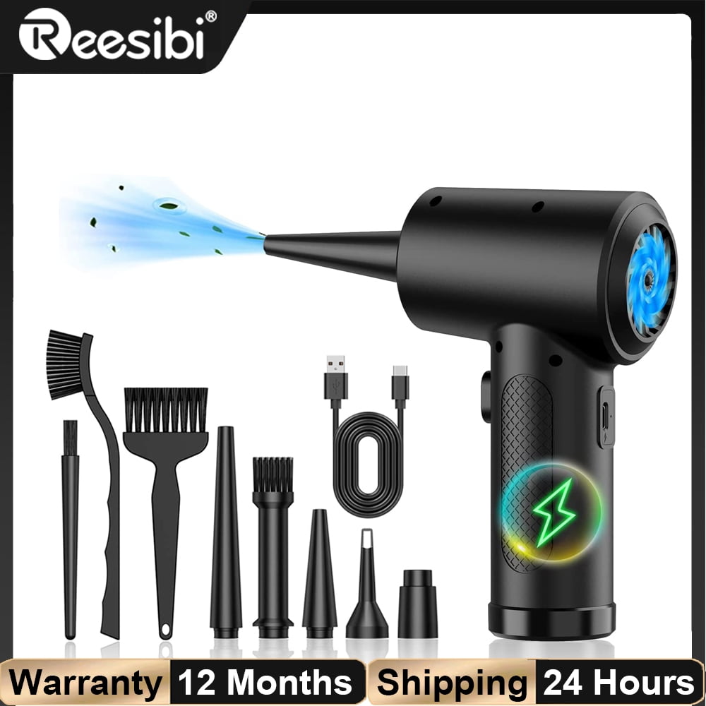 Reesibi Cordless Air Duster with 40000 RPM for Kuwait | Ubuy