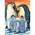 thumbnail image 1 of Reeves 446547 Junior Paint By Number Kits 9 inch x 12 inch -Penguins, 1 of 1