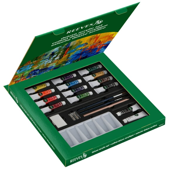 Reeves Deluxe 20 Piece Acrylic Artist Gift Set