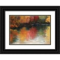 thumbnail image 1 of Reeves, Molly 32x24 Black Ornate Wood Framed with Double Matting Museum Art Print Titled - Reflections, 1 of 4