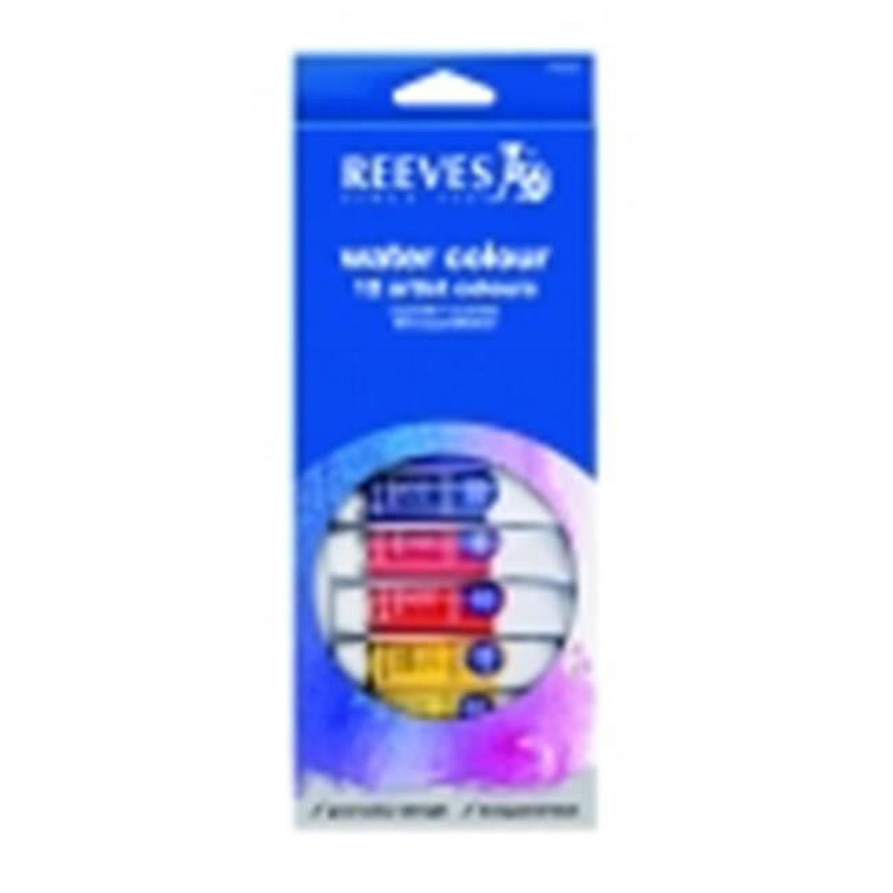 Reeves NonToxic Watercolor Paint Set 10 Ml. Tube, Set 24