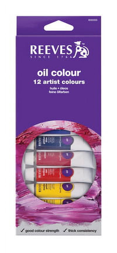 Offerta Reeves colori olio diluibili in acqua 24 tubi x 10ml 