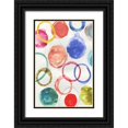 thumbnail image 1 of Reeves, Tom 11x14 Black Ornate Wood Framed with Double Matting Museum Art Print Titled - Ringlets II, 1 of 4