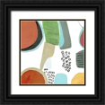 thumbnail image 1 of Reeves, Tom 12x12 Black Ornate Wood Framed with Double Matting Museum Art Print Titled - Joyous I, 1 of 4