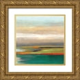 thumbnail image 1 of Reeves, Tom 12x12 Gold Ornate Wood Framed with Double Matting Museum Art Print Titled - Tribute I, 1 of 4