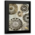 thumbnail image 1 of Reeves, Tom 13x18 Black Modern Framed Museum Art Print Titled - African Rings II, 1 of 5