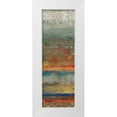thumbnail image 1 of Reeves, Tom  13x32 White Modern Wood Framed Museum Art Print Titled - Lace Abstract I, 1 of 4