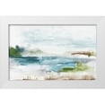 thumbnail image 1 of Reeves, Tom 14x10 White Modern Wood Framed Museum Art Print Titled - Watery Land, 1 of 4