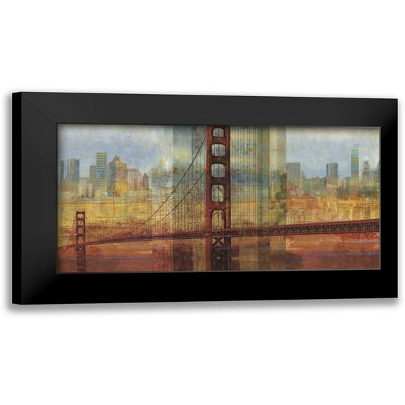Reeves, Tom 14x9 Black Modern Framed Museum Art Print Titled - Connecting Us