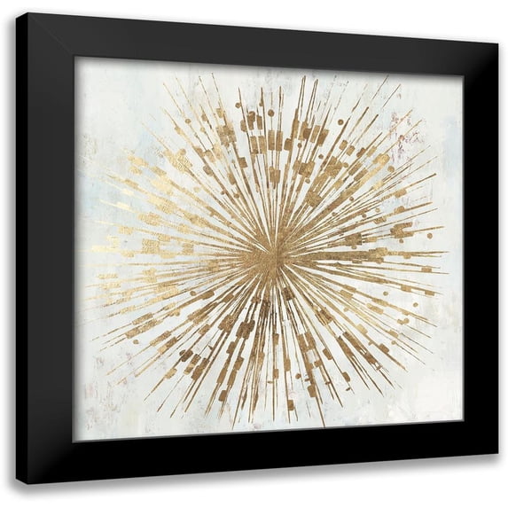 Reeves, Tom 15x15 Black Modern Framed Museum Art Print Titled - Golden Star