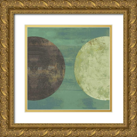 Reeves, Tom 15x15 Gold Ornate Wood Framed with Double Matting Museum Art Print Titled - Odeon I