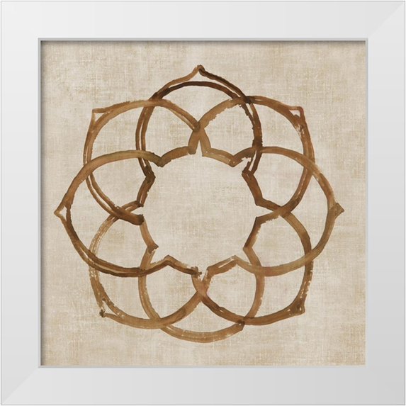 Reeves, Tom 15x15 White Modern Wood Framed Museum Art Print Titled - Creating Infinity II
