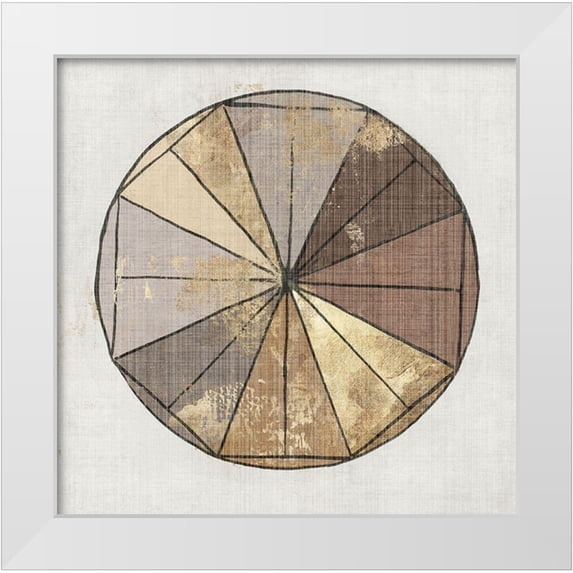 Reeves, Tom 15x15 White Modern Wood Framed Museum Art Print Titled - Golden Charm