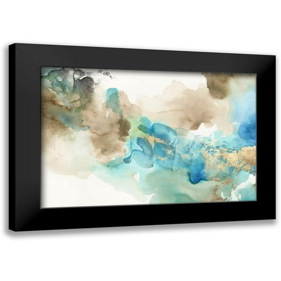 Reeves, Tom 18x13 Black Modern Framed Museum Art Print Titled - Space Abstract