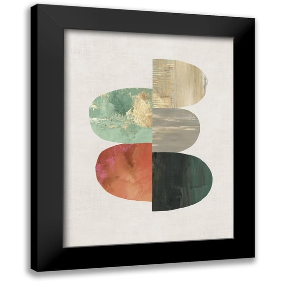 Reeves, Tom 19x24 Black Modern Framed Museum Art Print Titled - Evolving Energy I