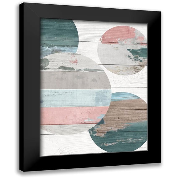 Reeves, Tom 19x24 Black Modern Framed Museum Art Print Titled - Simple Move I