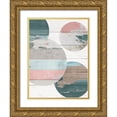 thumbnail image 1 of Reeves, Tom 19x24 Gold Ornate Wood Framed with Double Matting Museum Art Print Titled - Simple Move I, 1 of 4