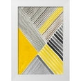 thumbnail image 1 of Reeves, Tom 23x32 White Modern Wood Framed Museum Art Print Titled - Yellow Mikado II, 1 of 4