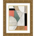 thumbnail image 1 of Reeves, Tom 25x32 Gold Ornate Wood Framed with Double Matting Museum Art Print Titled - Folding Together II, 1 of 4