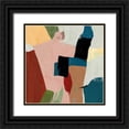 thumbnail image 1 of Reeves, Tom 26x26 Black Ornate Wood Framed with Double Matting Museum Art Print Titled - Afloat II, 1 of 4
