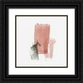 thumbnail image 1 of Reeves, Tom 26x26 Black Ornate Wood Framed with Double Matting Museum Art Print Titled - Rosy Tint I, 1 of 4