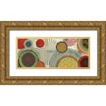 thumbnail image 1 of Reeves, Tom 32x15 Gold Ornate Wood Framed with Double Matting Museum Art Print Titled - Commotion II - Mini, 1 of 4