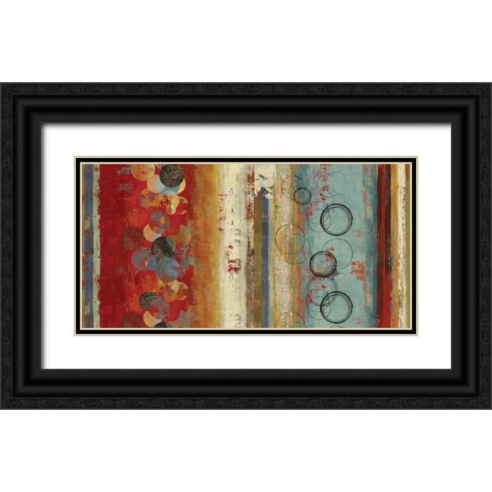Reeves, Tom 32x18 Gold Ornate Wood Framed with Double Matting