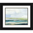 thumbnail image 1 of Reeves, Tom 32x25 Black Ornate Wood Framed with Double Matting Museum Art Print Titled - Happy Land, 1 of 4