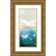 thumbnail image 1 of Reeves, Tom 8x14 Gold Ornate Wood Framed with Double Matting Museum Art Print Titled - Water Gold II, 1 of 4