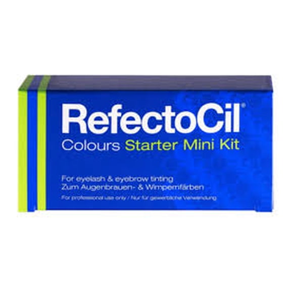 RefectoCil Colors Starter Mini Kit, 7 Items. For Professional Use Only