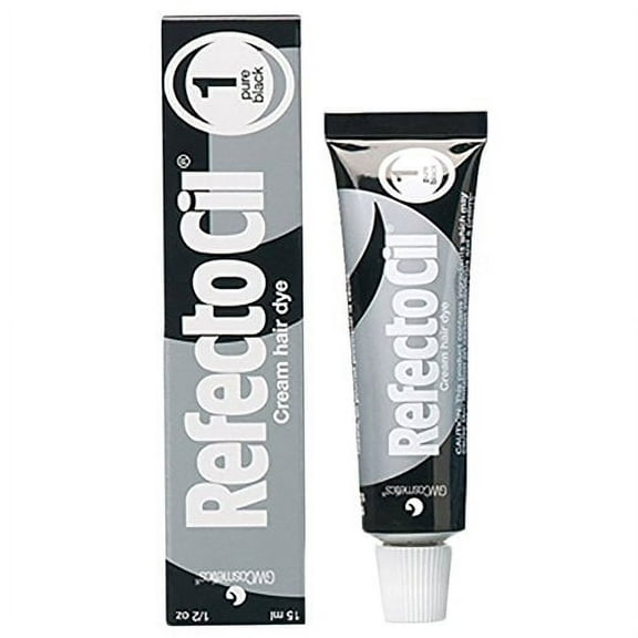 RefectoCil Hair (PURE BLACK) .5oz by RefectoCil