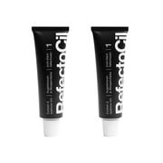 RefectoCil Eyebrow and Eyelash Dye No1 Black 15 ml 2 Pack