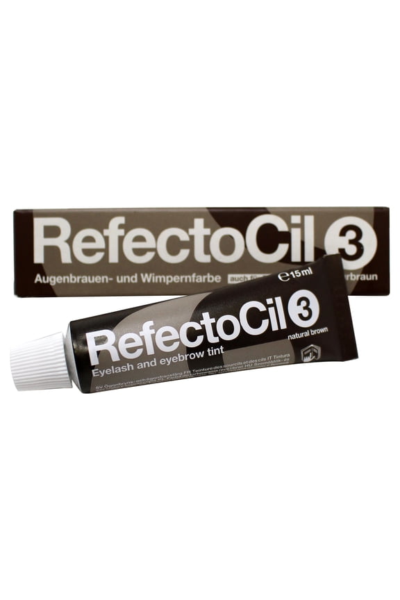 Eyebrow and Eyelash Dye No:3 Natural Brown 15 ml