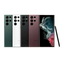 Pre-Owned Referbished Samsung Galaxy S22 Ultra 5G SM-S908U1 256GB White (US Model) - Factory Unlocked Cell Phone