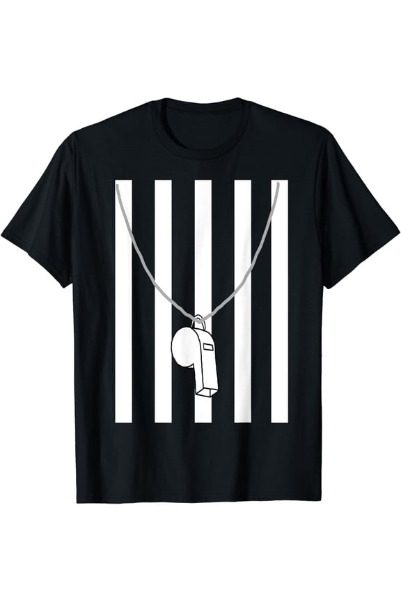 Referee Costume Ref Whistle Refereeing Linesman Umpire T-Shirt mens t shirt,black,women,funny,misfits,men,journey