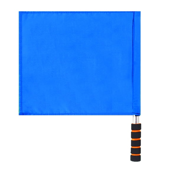 Referee Linesman Flags Replacement Training Sports Flags with Sponges Handle for Soccer Volleyballs Football Track