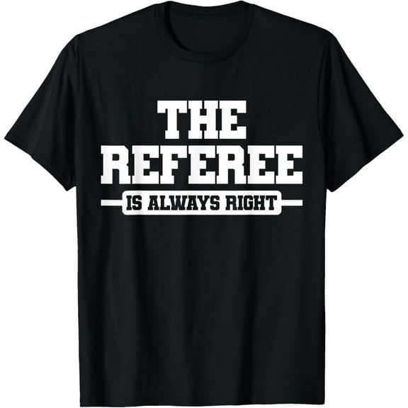 t-shirt Referee Ref Umpire T-Shirt mens，black，women，funny，journey，Crew Neck, Short Sleeve,printing
