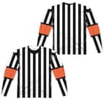 thumbnail image 1 of Referee Shirt (Front - Back Print) - Regular Fit Long Sleeve Shirt - XX-Large, 1 of 2