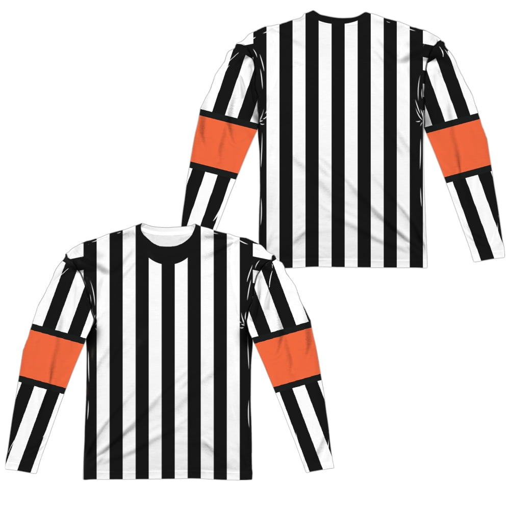 Referee Shirt (Front - Back Print) - Regular Fit Long Sleeve Shirt - XXX-Large