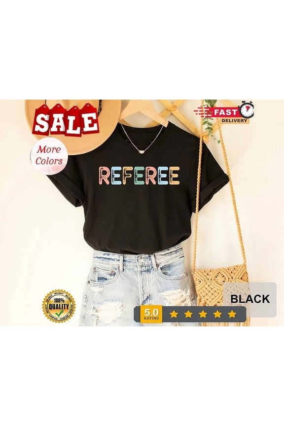 Referee Shirt Referee Life Shirt Game Day Shirt Sports Referee Whistle Shirt