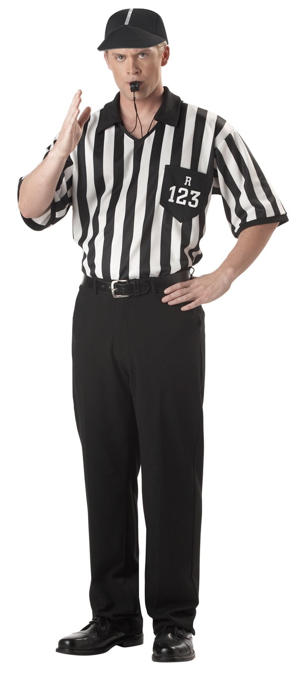 Referee Shirt Adult Costume