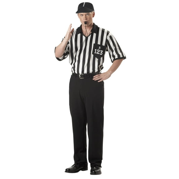 Referee Shirt Adult Costume