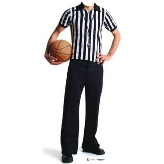 Referee Stand In Life-Size Cardboard Stand-Up