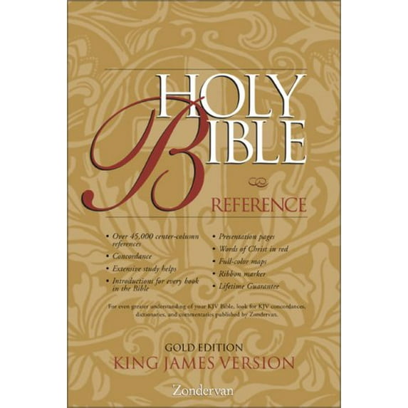Pre-Owned KJV Holy Bible Reference, Gold Edition (Unknown) 031091230X 9780310912309