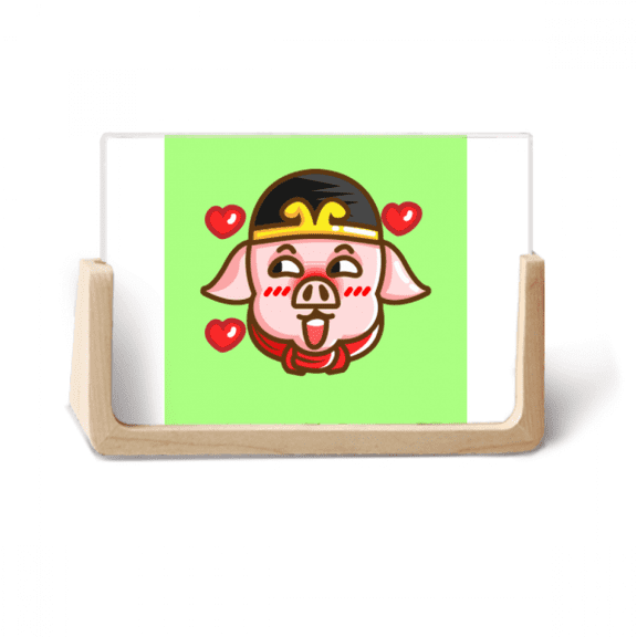 Reference Books Pigsy Photo Wooden Photo Frame Tabletop Display