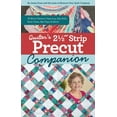 thumbnail image 1 of Reference Guide Quilter's 2-1/2 Strip Precut Companion: 20 Block Patterns Featuring Jellyrolls, Rolie Polies, Bali Pops &amp; More!, (Spiral-Bound), 1 of 6